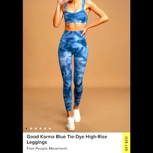 Free people tie leggings